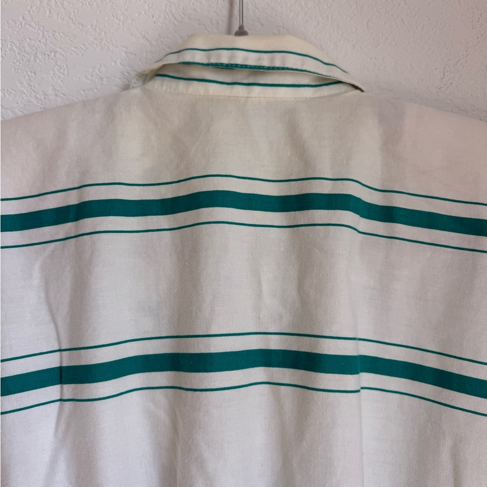 Vintage Midi Dress with Tie Front and Dolman Sleeves - Picture 9 of 14
